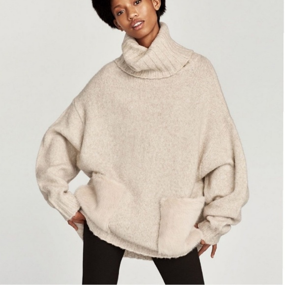 Zara | Sweaters | Zara Knit Oversized 